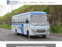 Tablet Screenshot of bhagirathbrothers.com